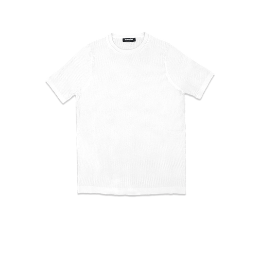 T-SHIRT KNITTED REF.KL-006"WHITE"