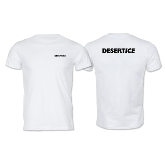 Desert Ice Logo T-shirt "White" (Unisex)