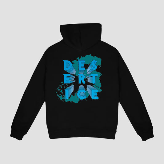 Print Hoodie (Black) "Unisex" Ref.ND2204