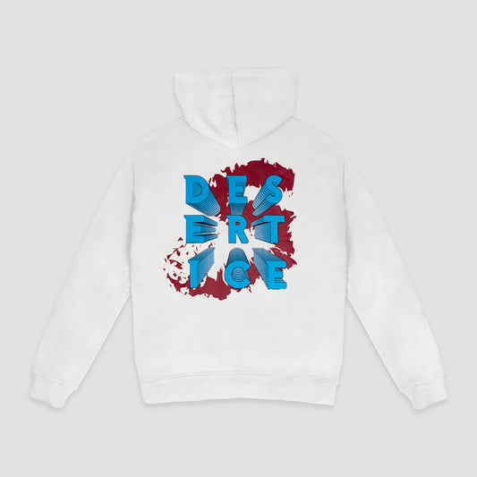 Print Hoodie (White) "Unisex" Ref.ND2204