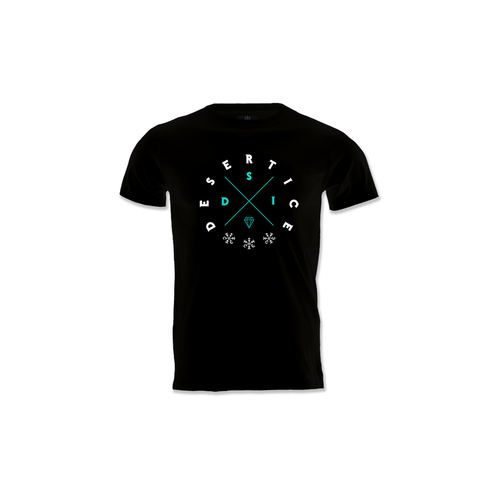 Desert Ice Circular Design “Black” (Unisex)