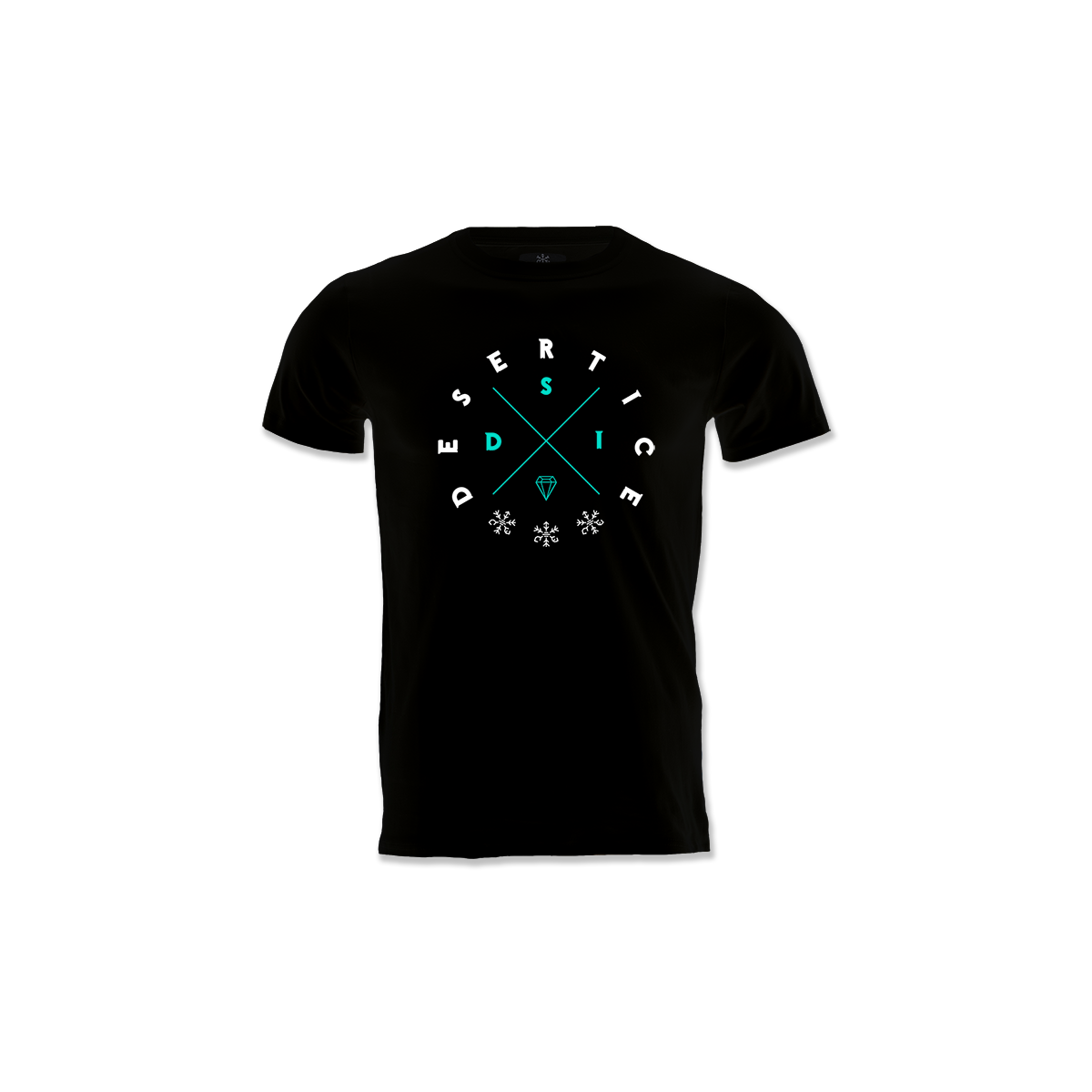 Desert Ice Circular Design “Black” (Unisex)