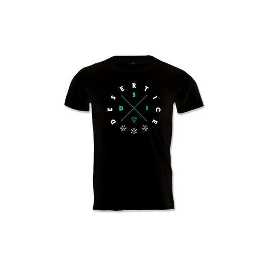 Desert Ice Circular Design “Black” (Unisex)