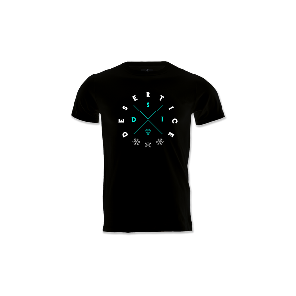 Desert Ice Circular Design “Black” (Unisex)