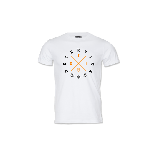 Desert Ice Circular Design “White” (Unisex)