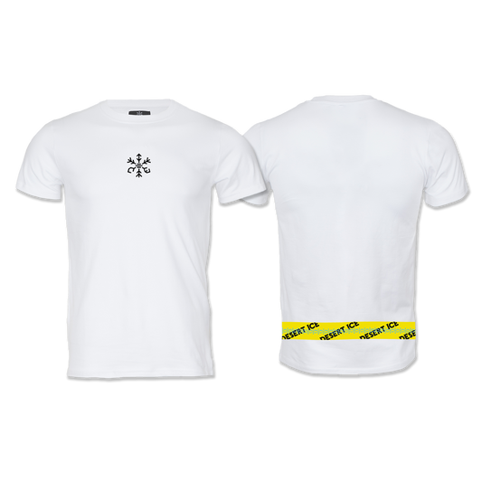 Desert Ice Yellow stripe 2 “White” (Unisex)