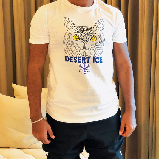 Desert Ice Owl T-Shirt "White" (Unisex)